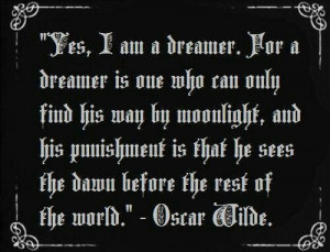 am a dreamer