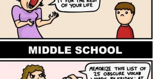 Elementary School Middle And High Funny Quotes The