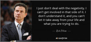 Rick Pitino Quotes