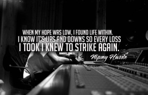 nipsey hussle quote