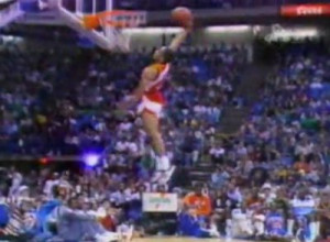 Spud Webb Manute Bol Standing