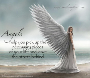 Angels Help You Pick Up The Necessary Pieces Of Your Life And Leave ...