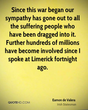 ... millions have become involved since I spoke at Limerick fortnight ago