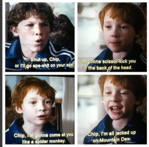 talladega nights These kids had the best lines