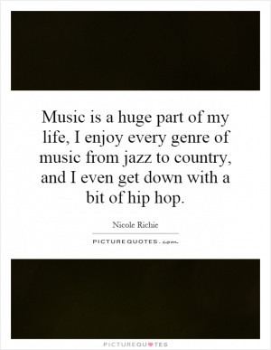 Music is a huge part of my life, I enjoy every genre of music from ...