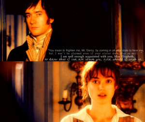 Pride and Prejudice Mr. Darcy and Elizabeth