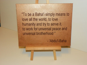 bahai quotes on love