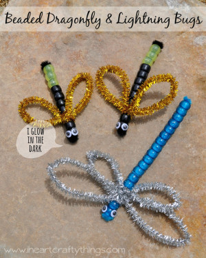 dragonfly and lightning bugs nature dragonfly craft busy bees craft