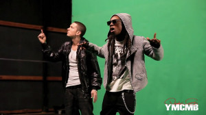 Eminem ft. Lil Wayne - No Love Съемка Клипа