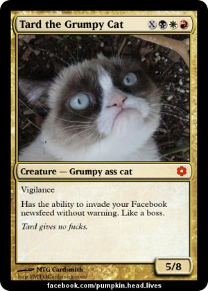 Tard Grumpy Cat Invades Facebook Like A Boss