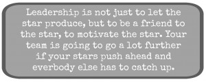 Coaches set the course but leaders drive the ship