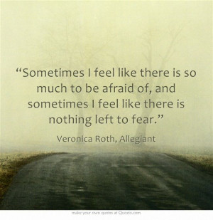 Allegiant Veronica Roth Quotes