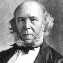 Herbert Spencer (1820 – 1903) was an English sociologist, biologist ...