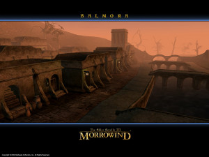 ... - The Elder Scrolls III: Morrowind Wallpaper : Balmora Wallpaper
