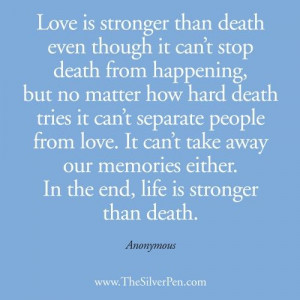 ... than Death - Inspirational Picture Quotes About Life | The Silver Pen