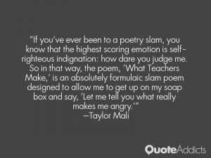 Taylor Mali