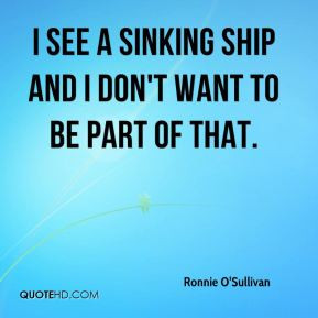 Sinking Quotes