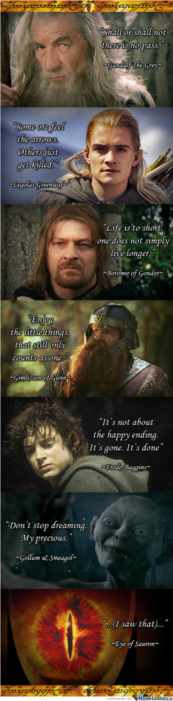 Lotr Megamix Quotes
