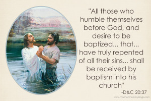 Words of the Prophet: D&C 20:37