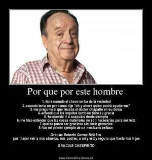 Roberto Gomez Bolaños “Chespirito” cumple 83 años