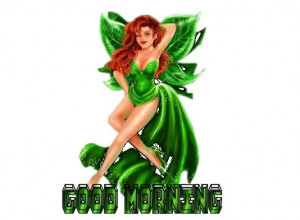 Good Morning Weed Goddess Image