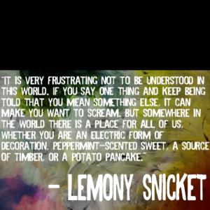 Lemony Snicket
