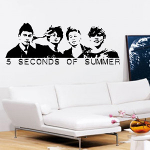 seconds of summer wall art by egg head gifts