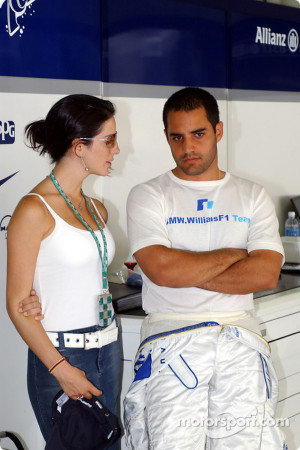 juan pablo montoya and wife connie