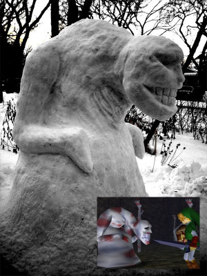 Legend of Zelda Dead Hand Snowman