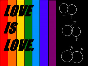 Love Knows No Gender Love knows no gender.