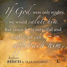 An excerpt from Before Amen by Max Lucado. Click through to learn more ...