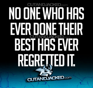 Change does not come with comfort...