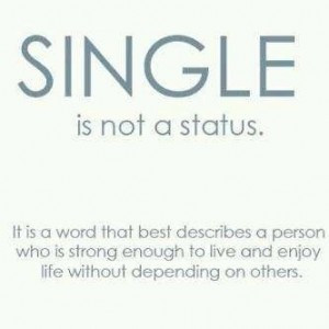 Self-worth and being single