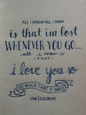 Ink by Coldplay | Naomi Kim