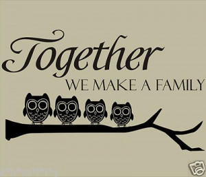 Owl family together....