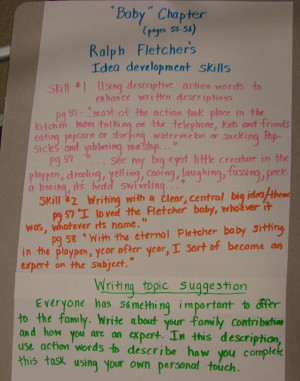 8th Grade Descriptive Writing Samples