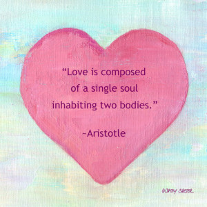 / Love Quote / Hanging Wall Art / Gift / Valentine's Day / Aristotle ...