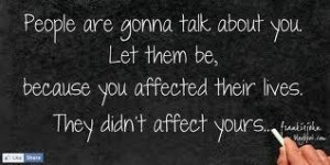 Irrelevant people need to be ignored