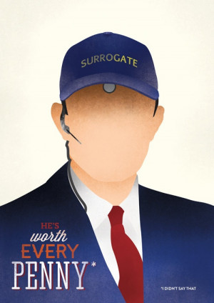 Larry Middleman (Arrested Development) Poster by VisualEtiquette, $20 ...