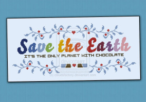 Save the Earth quote by cloudsfactory