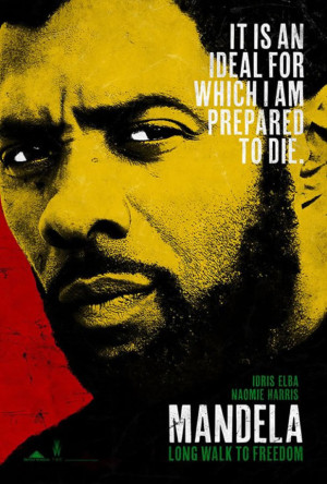 Idris Elba as Nelson Mandela in first 'Long Walk to Freedom' poster