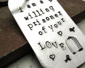 ... key ring, customize this with your own quote, master, slave, bdsm
