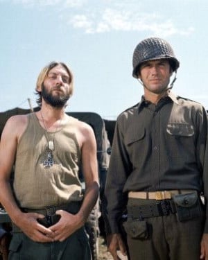 Donald Sutherland (Oddball) & Clint Eastwood (Kelly)...Kelly's Heroes