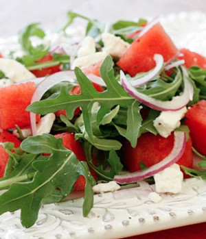 ... Watermelon And Arugula Salad, Skinny Taste, Feta Salad, Summer Salad