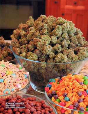 weed marijuana 420 bud breakfast cereal medical bowls nuggetry