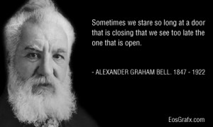 Alexander Graham Bell Communicating With The Future