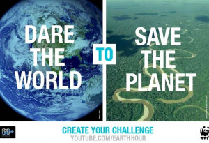 Dare the world to save the planet quote