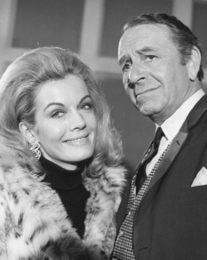 Paul Henreid and Joanna Barnes