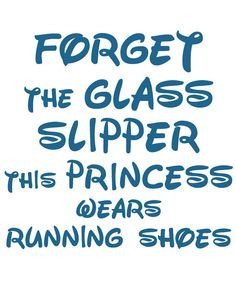 forget the glass slipper this princess wears running shoes More