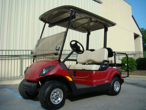 New Gas Yamaha Drive Golf Cart – Red
